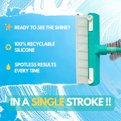 Streak-Free Window Squeegee – EcoFlex Pro